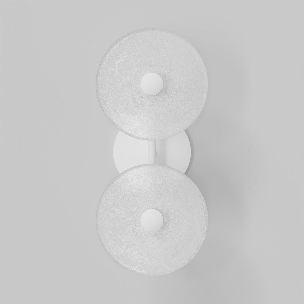 Exterior Wall Light Coral Duo Rod (Centred) Wall Sconce
