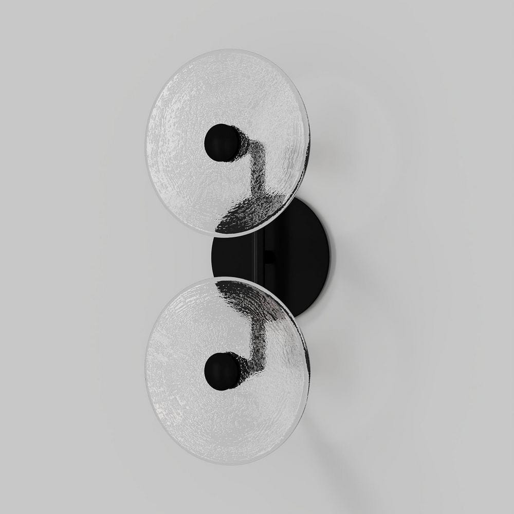 Exterior Wall Light Coral Duo Rod (Centred) Wall Sconce