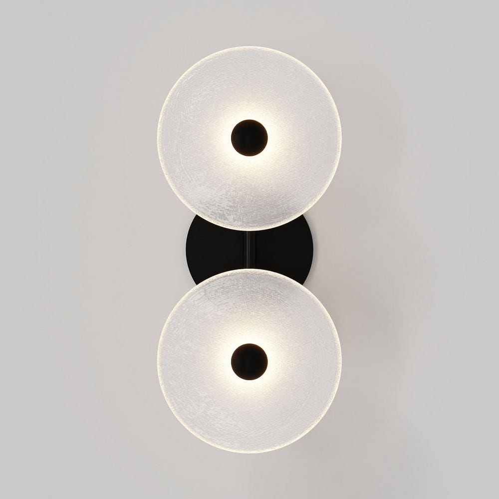 Exterior Wall Light Coral Duo Rod (Centred) Wall Sconce
