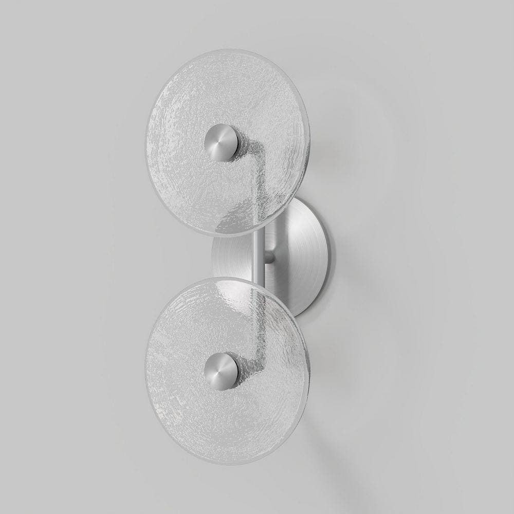 Exterior Wall Light Coral Duo Rod (Centred) Wall Sconce