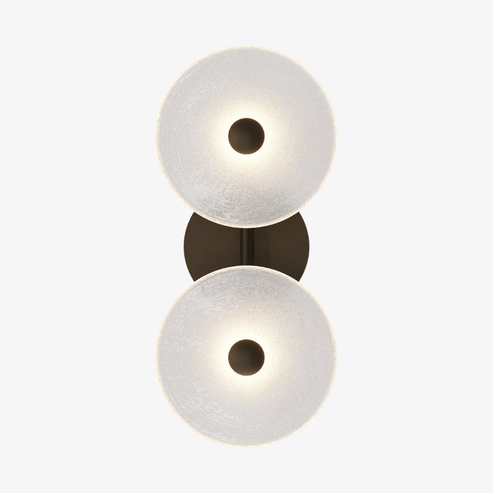 Exterior Wall Light Coral Duo Rod Wall Sconce