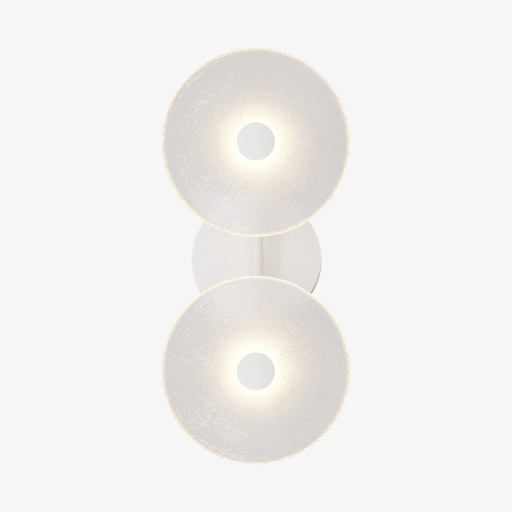 Exterior Wall Light Coral Duo Rod Wall Sconce