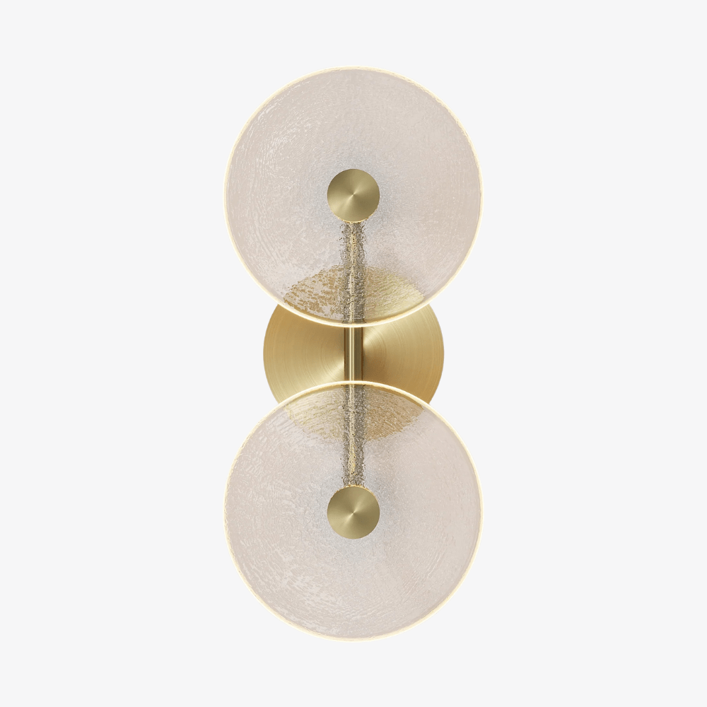 Exterior Wall Light Coral Duo Rod Wall Sconce