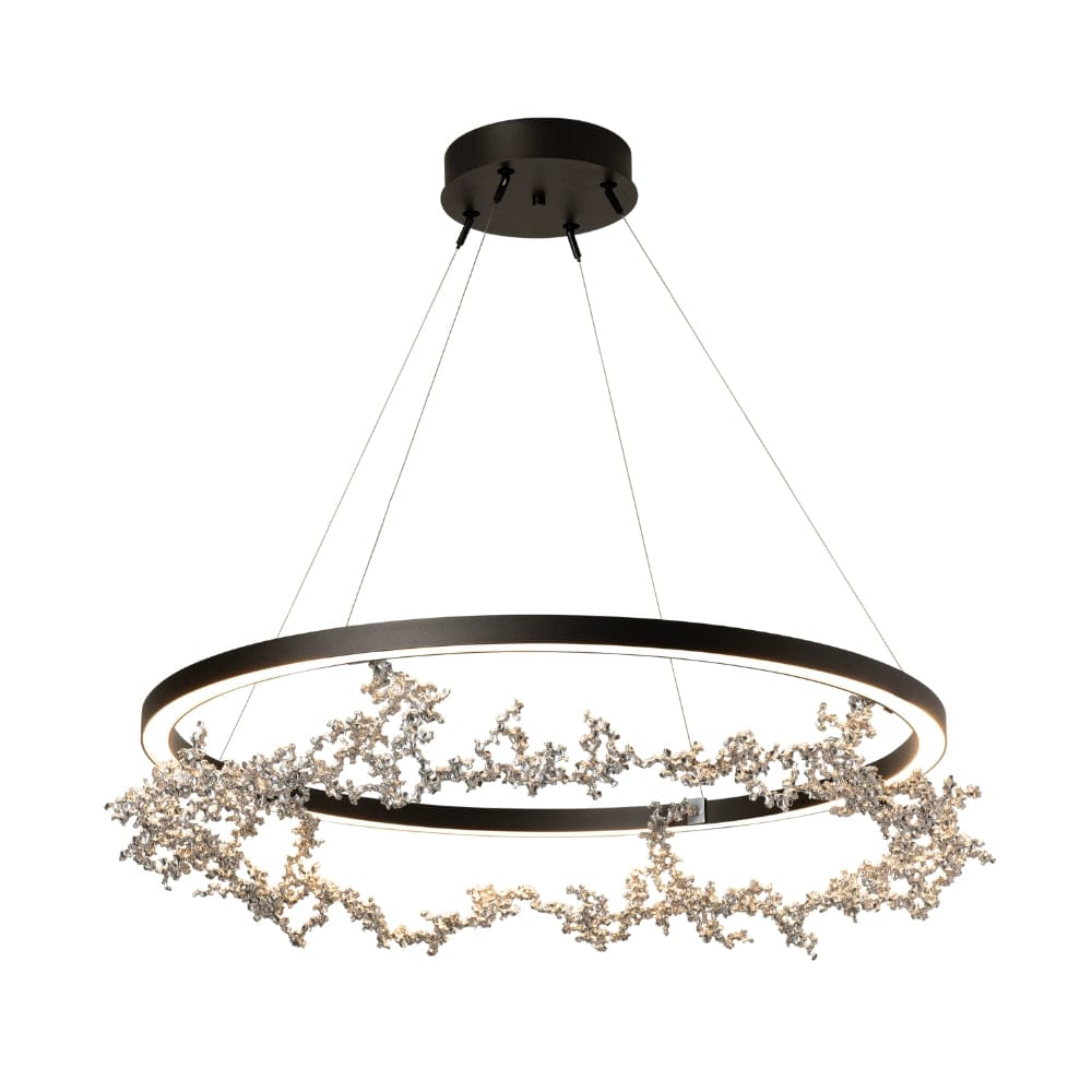 Interior Pendant Coral LED Ring Pendant