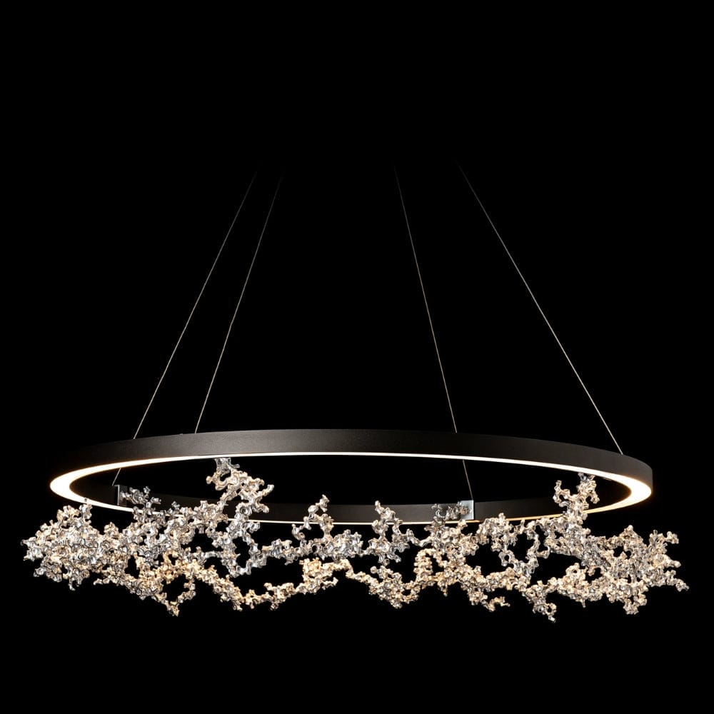 Interior Pendant Coral LED Ring Pendant
