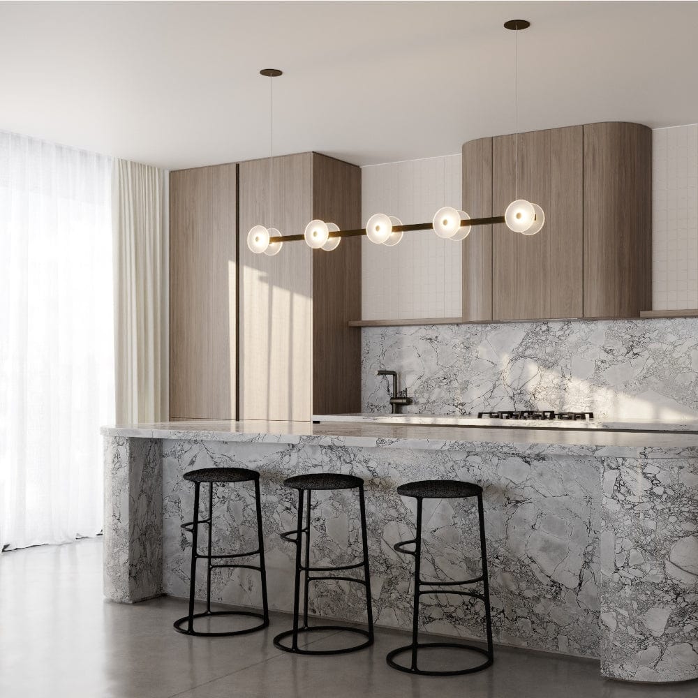 Interior Pendant Coral Linear Bar Pendant