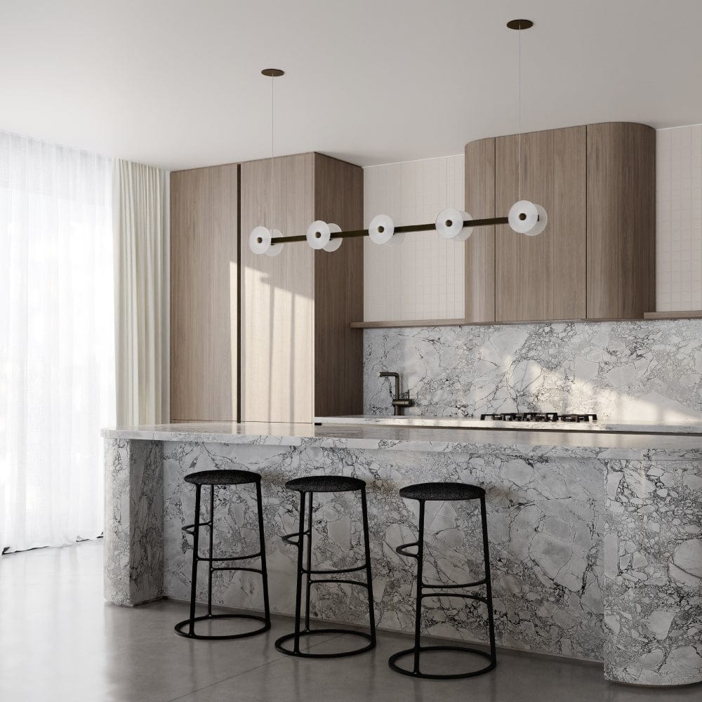 Interior Pendant Coral Linear Bar Pendant