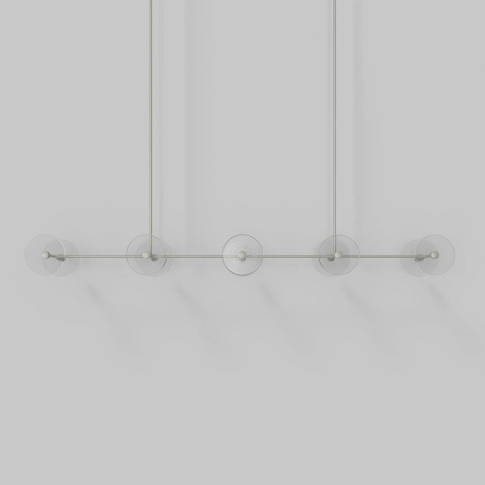Linear Pendant Coral Linear Rod 10 Lights Pendant