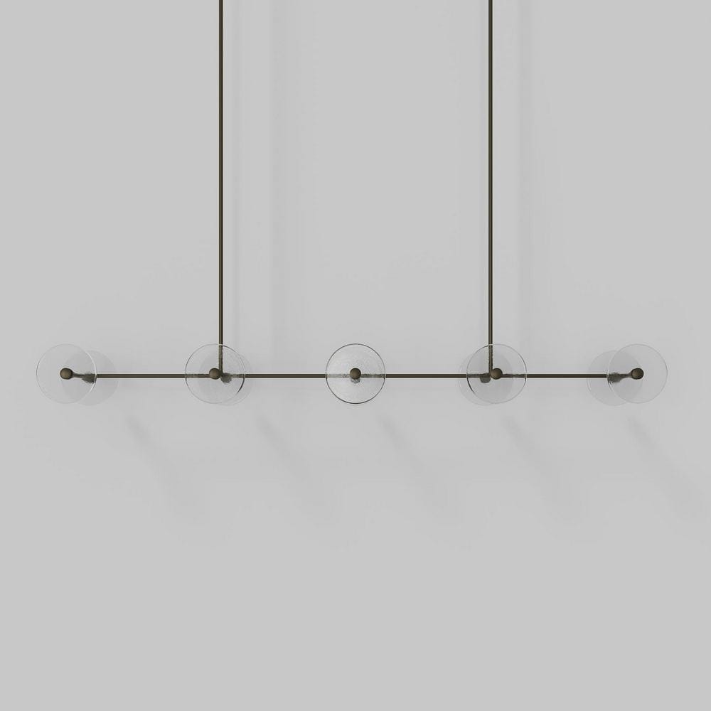 Linear Pendant Coral Linear Rod 10 Lights Pendant