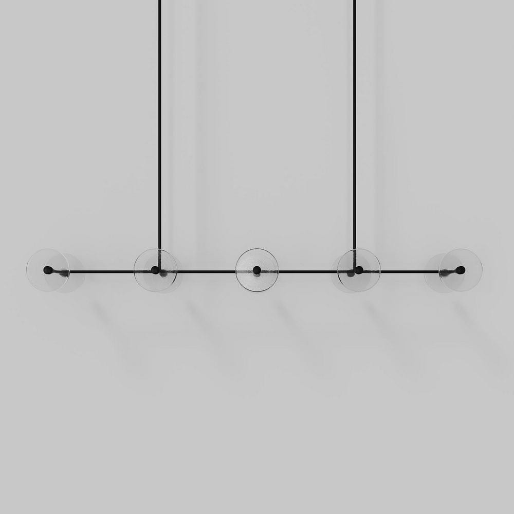 Linear Pendant Coral Linear Rod 10 Lights Pendant