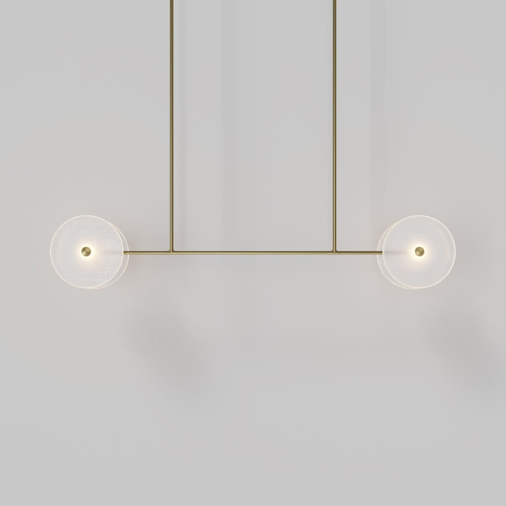 Interior Pendant Coral Linear Rod 4 Pendant