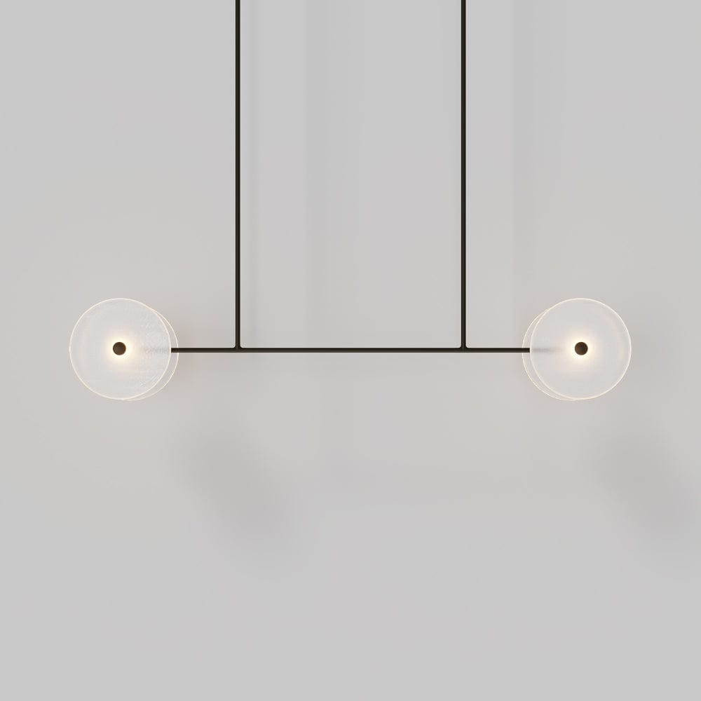 Interior Pendant Coral Linear Rod 4 Pendant