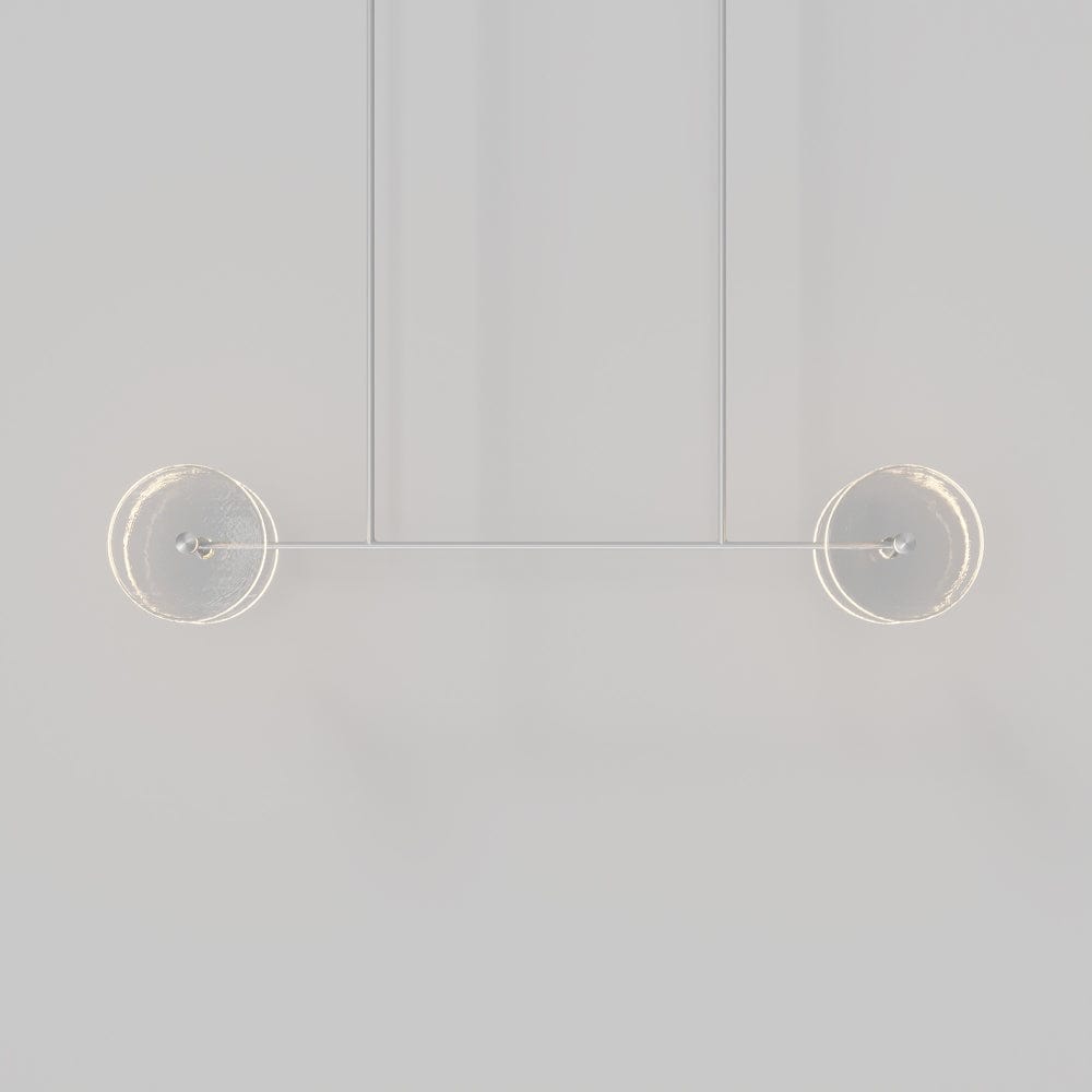 Interior Pendant Coral Linear Rod 4 Pendant