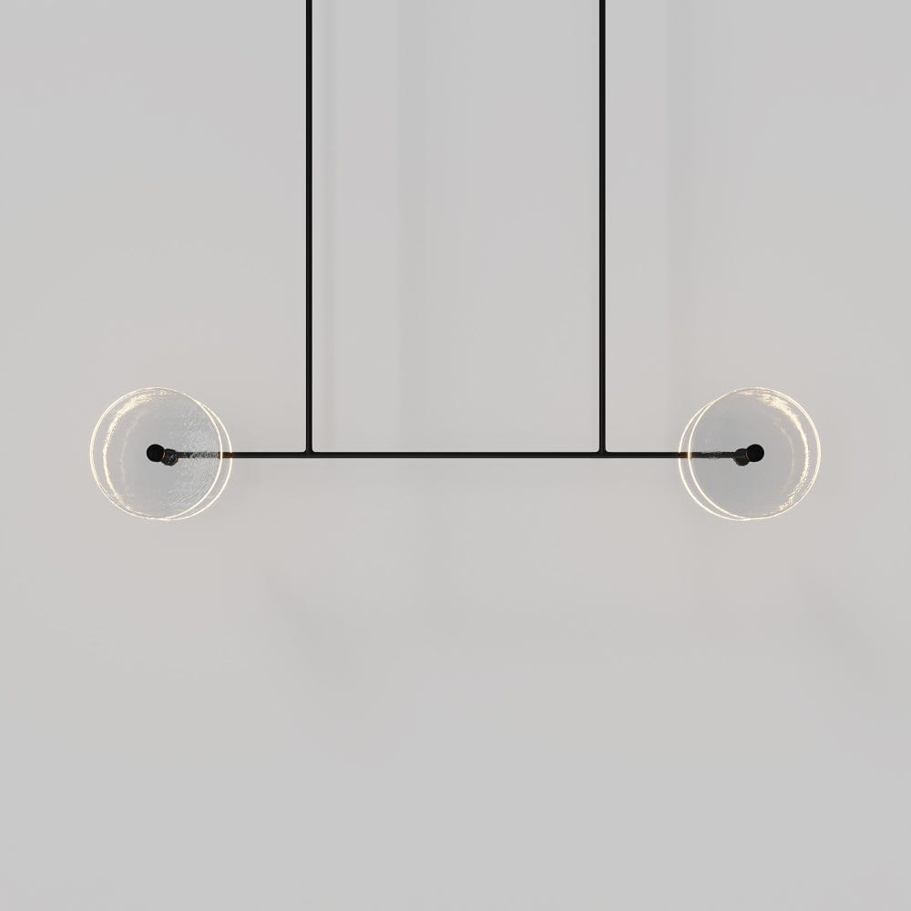 Interior Pendant Coral Linear Rod 4 Pendant