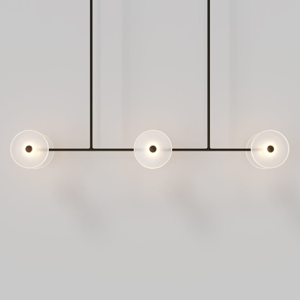Interior Pendant Coral Linear Rod 6 Pendant