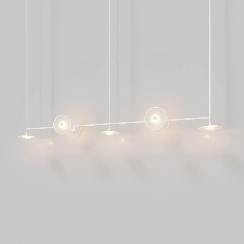 Linear Pendant Coral Linear Rod Pendant