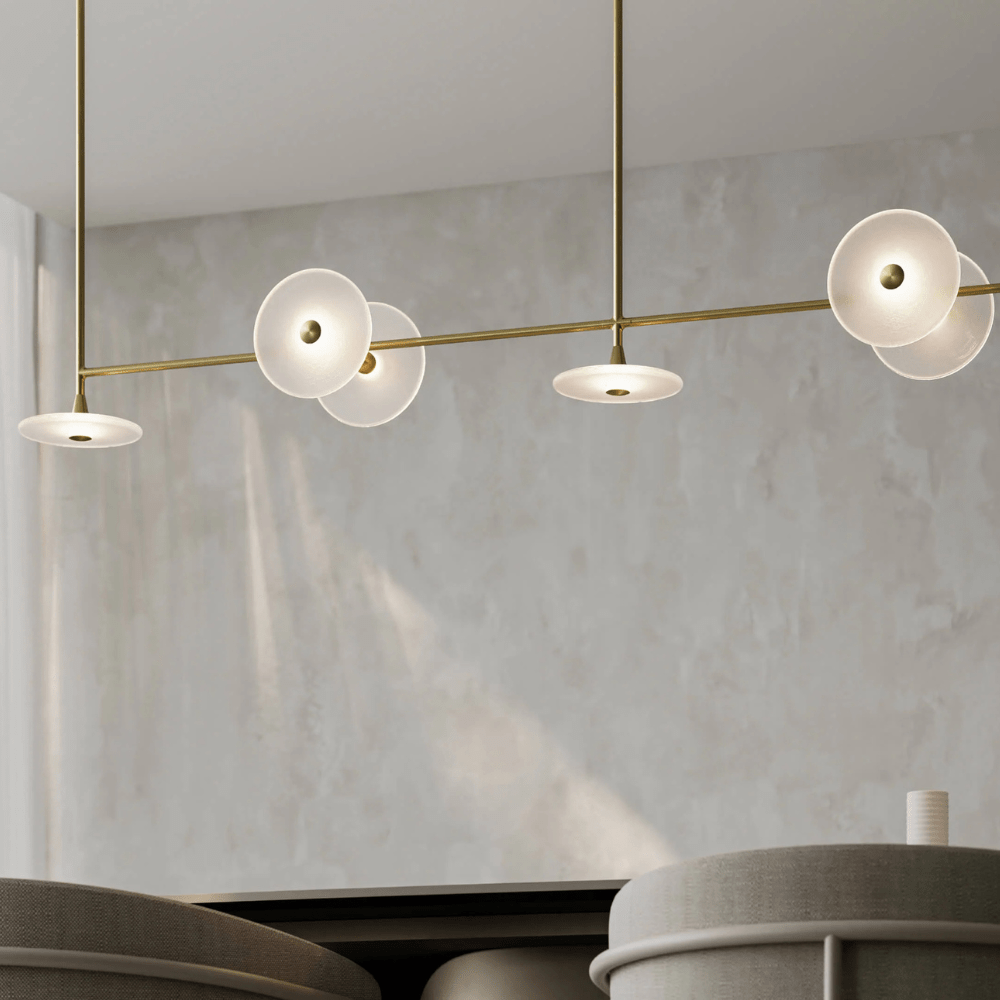 Linear Pendant Coral Linear Rod Pendant