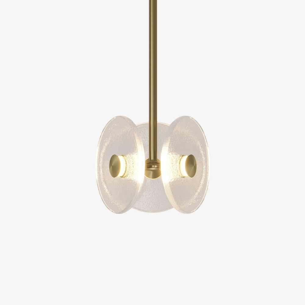 Exterior Pendant Coral Trio Drop Pendant