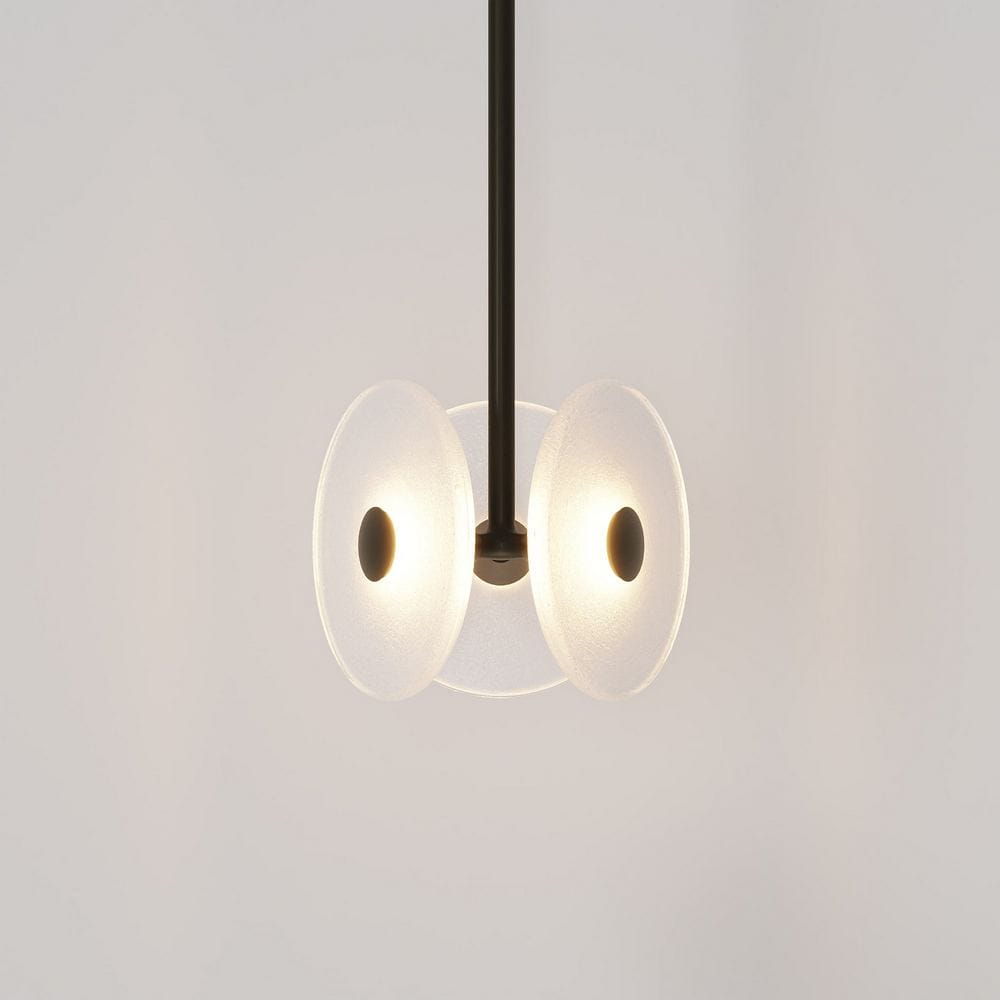 Exterior Pendant Coral Trio Drop Pendant