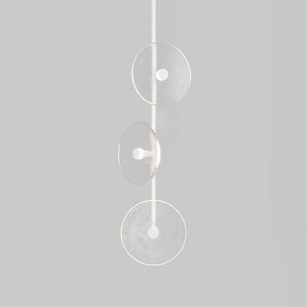 Exterior Pendant Coral Trio - Pendant Light Off Centered
