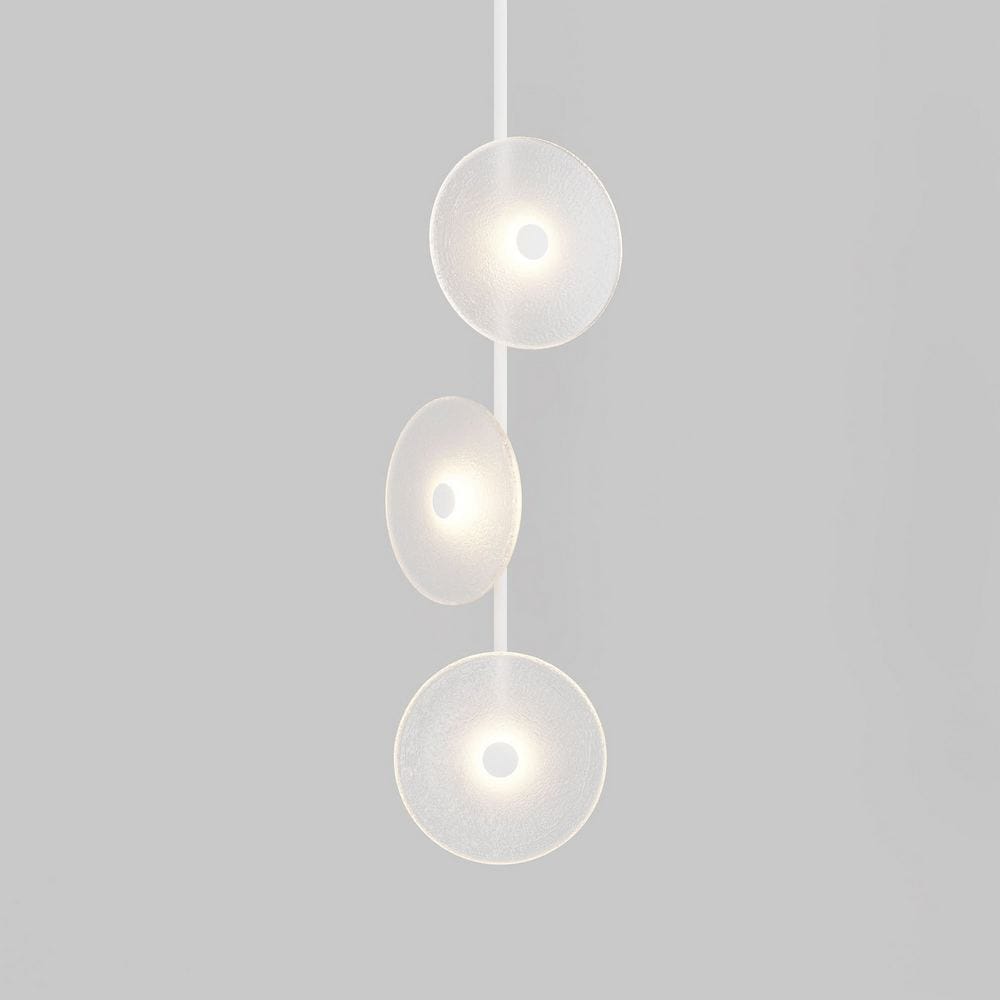 Exterior Pendant Coral Trio - Pendant Light Off Centered