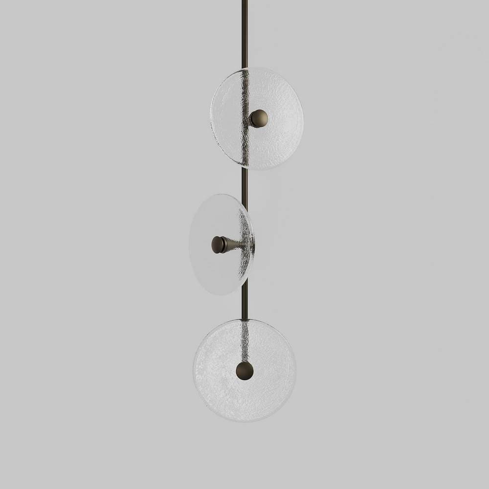 Exterior Pendant Coral Trio - Pendant Light Off Centered