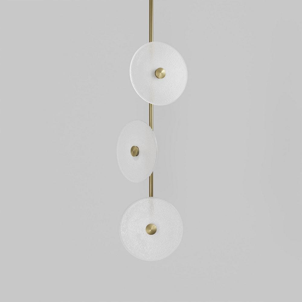 Exterior Pendant Coral Trio - Pendant Light Off Centered