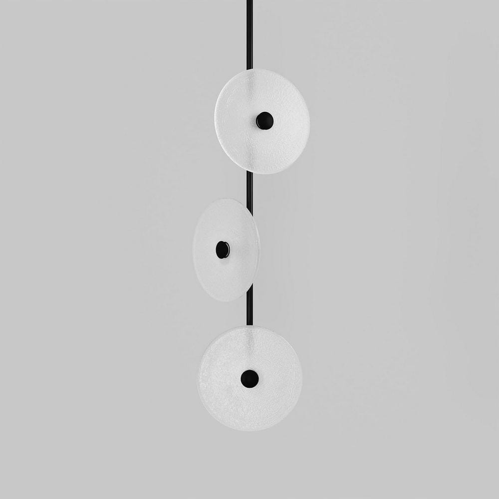 Exterior Pendant Coral Trio - Pendant Light Off Centered