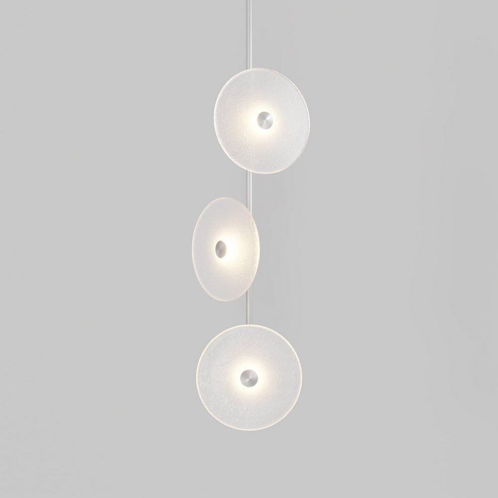 Exterior Pendant Coral Trio - Pendant Light Off Centered