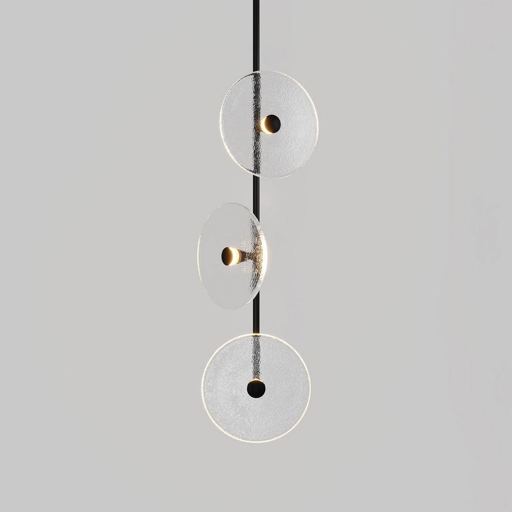 Exterior Pendant Coral Trio - Pendant Light Off Centered