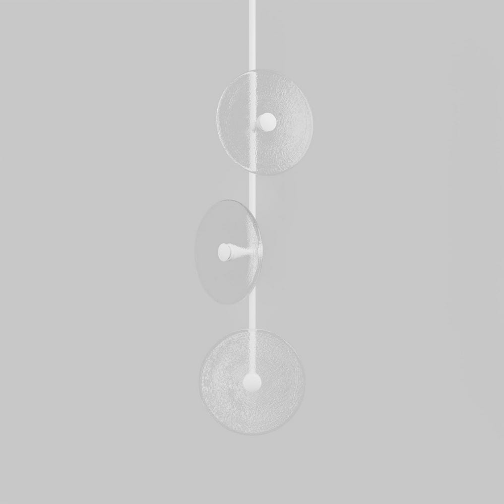 Exterior Pendant Coral Trio - Pendant Light Off Centered