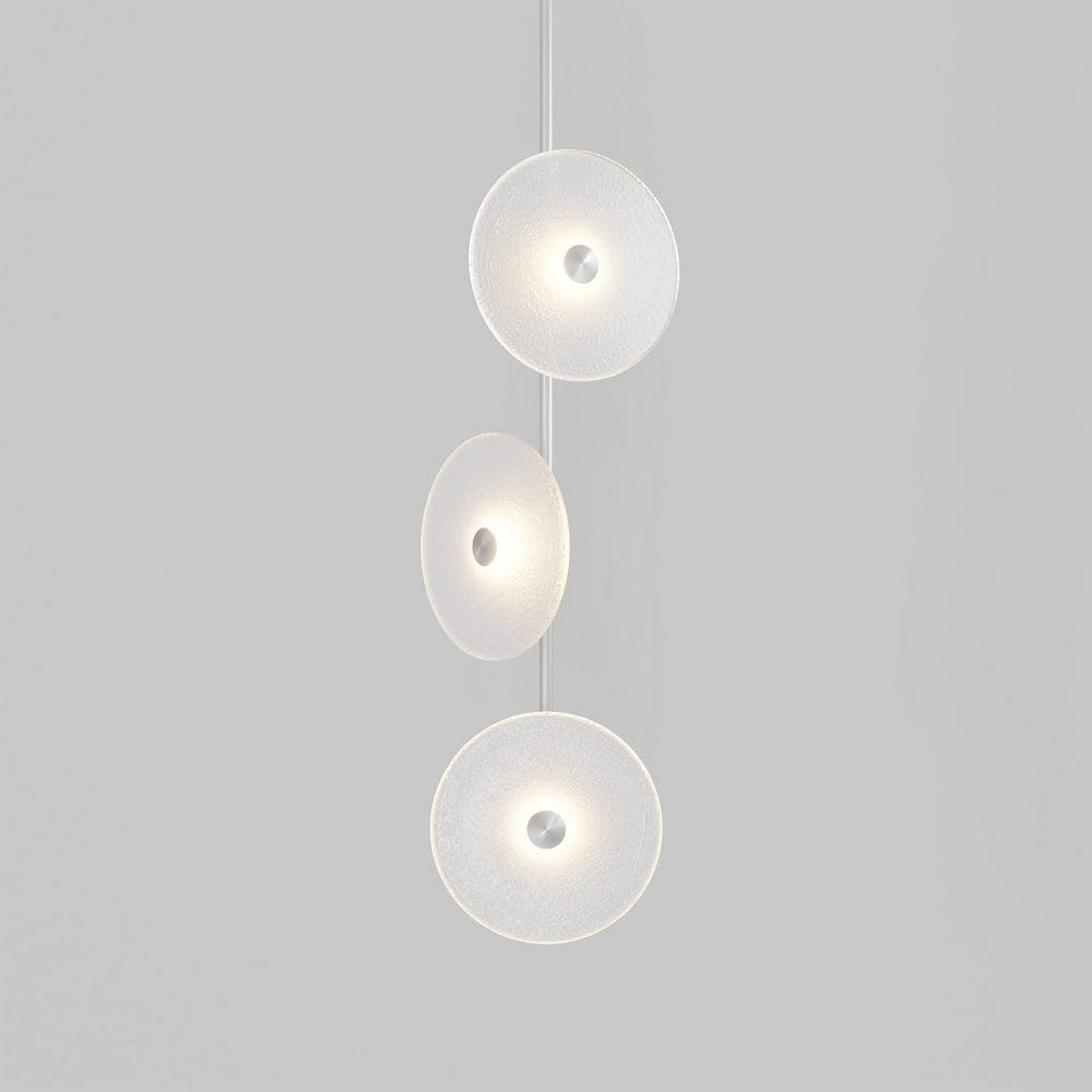Exterior Pendant Coral Trio - Pendant Light Off Centered
