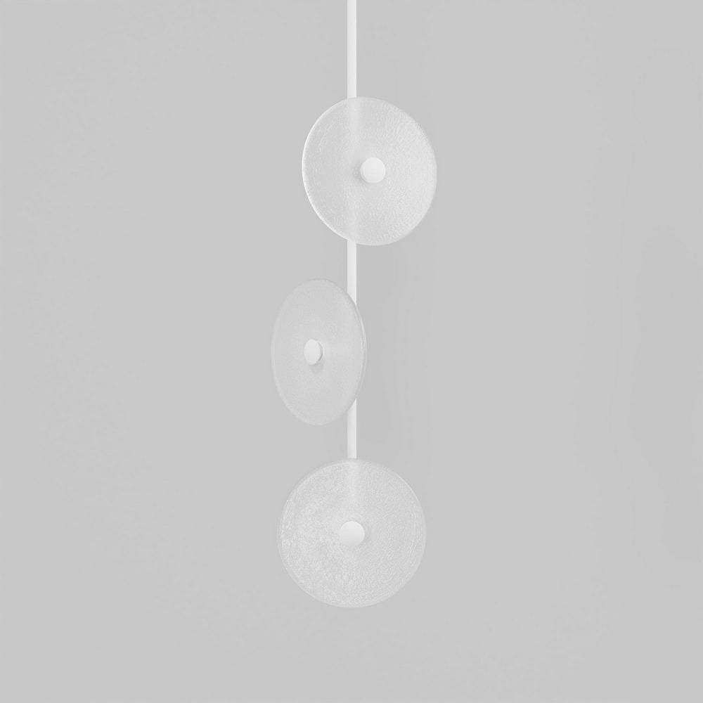 Exterior Pendant Coral Trio - Pendant Light Off Centered