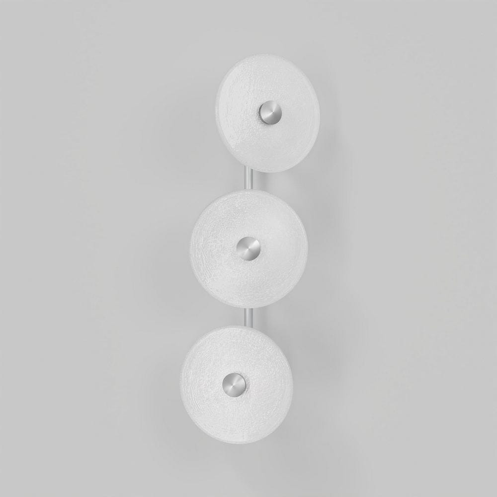Interior Wall Light / Sconce Coral Trio Rod (Off-Centered) Wall Sconce