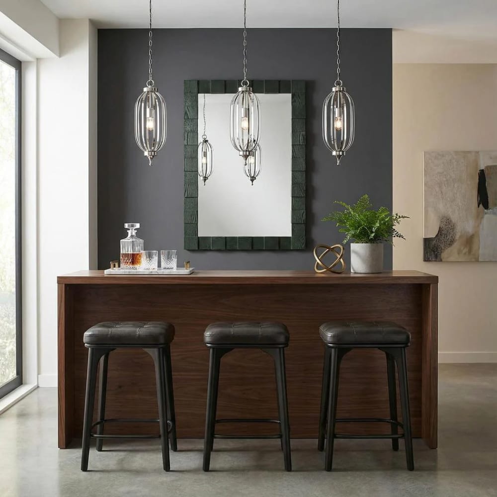 Interior Pendant Cotton House Ceiling Pendant Nickel (Excess Stock)
