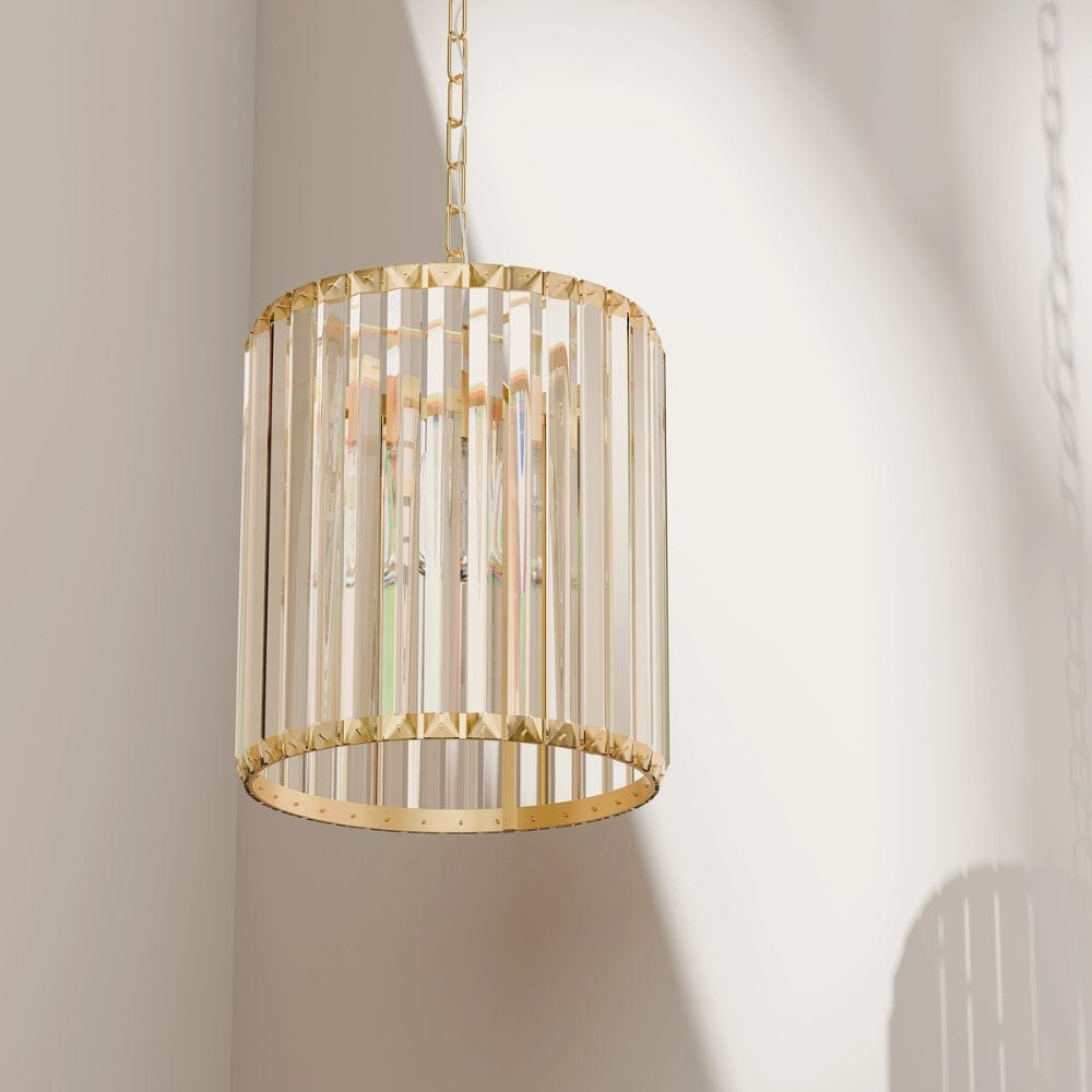 Interior Pendant Crane Modern Luxe Crystal Pendant