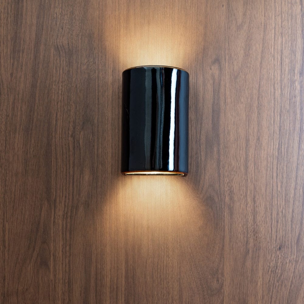 Exterior Wall Light Dawn Short Exterior Wall Light in Burnt Toast