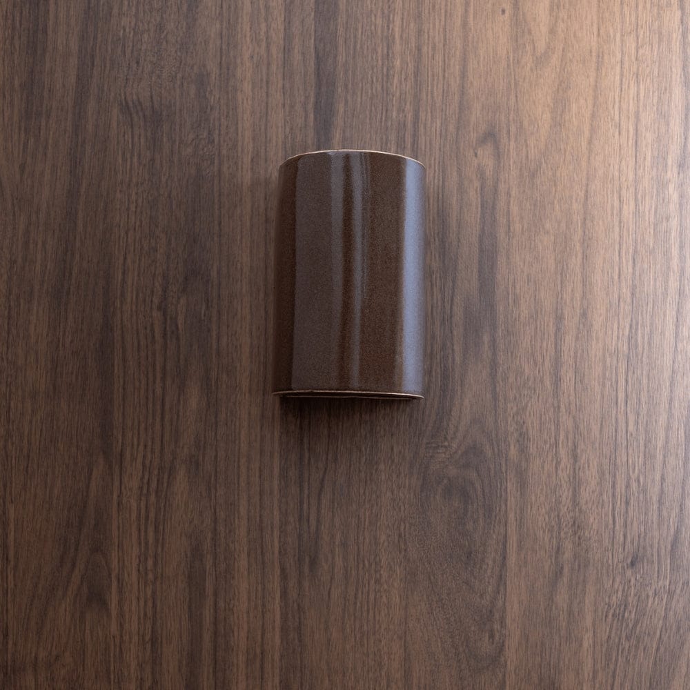 Exterior Wall Light Dawn Short Exterior Wall Light in Choccy Milk