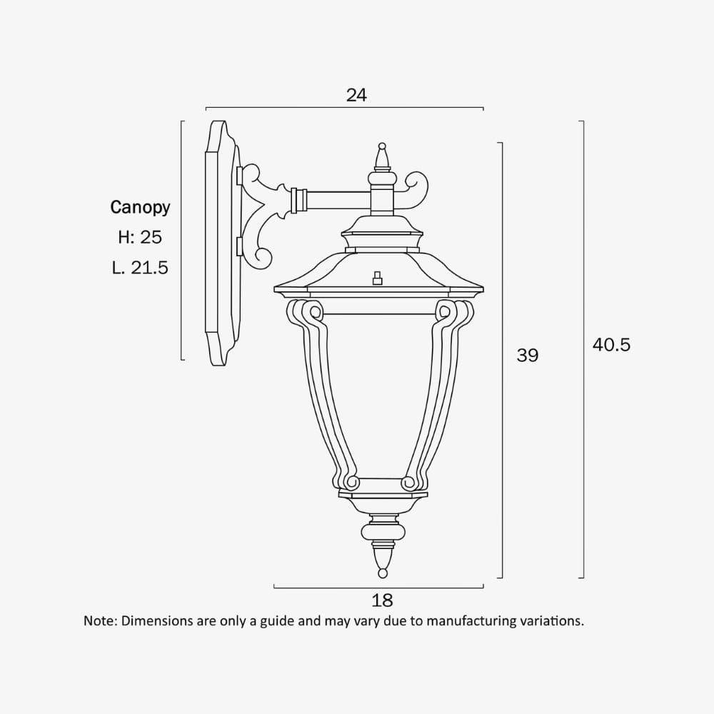 Exterior Wall Light Delfino Exterior Wall Light