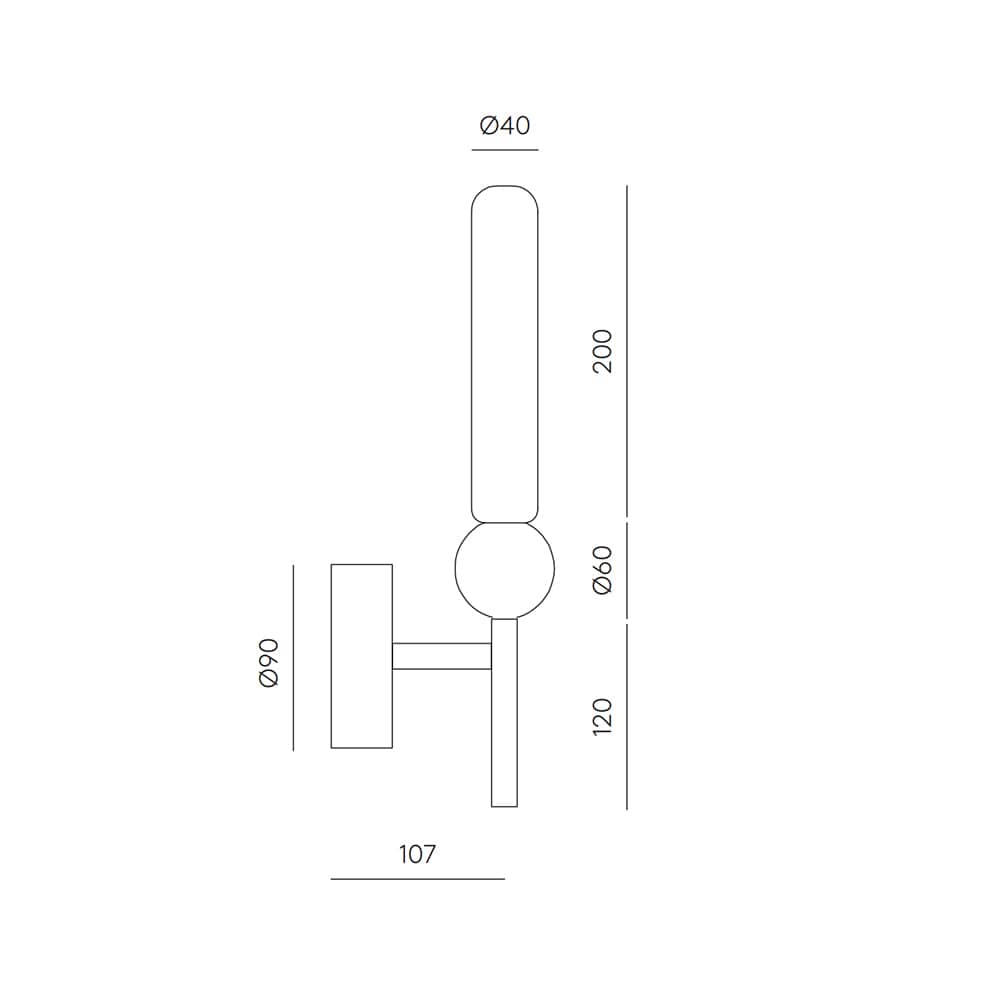Interior Wall Light / Sconce Delie Wall Light