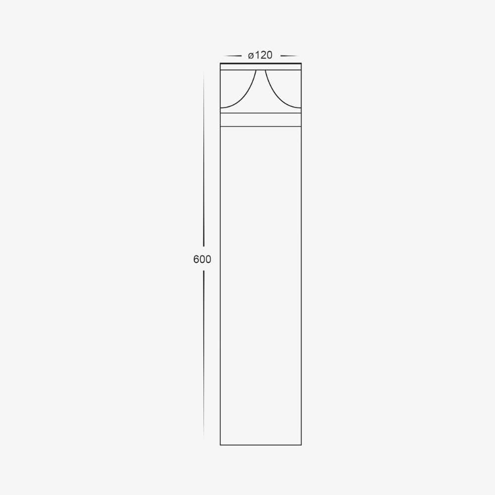 Bollards DIVAD 600 Bollard