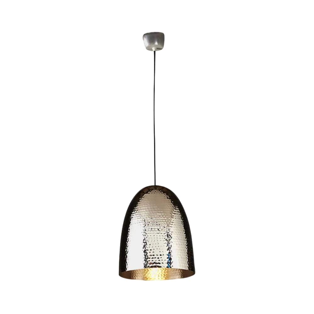 Interior Pendant Dolce Beaten Ceiling Pendant Silver (Excess Stock)