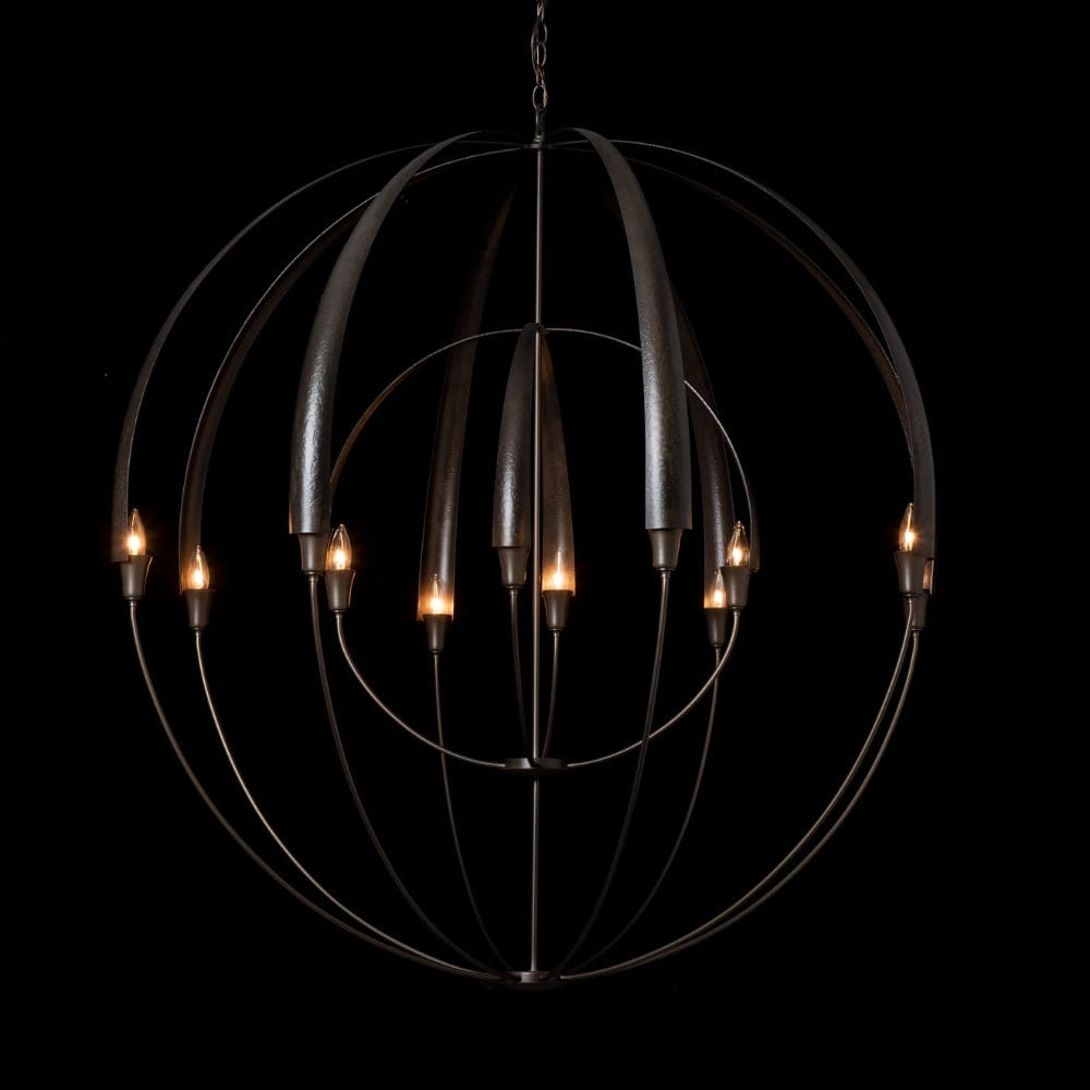 Interior Pendant Double Cirque Large Scale Chandelier