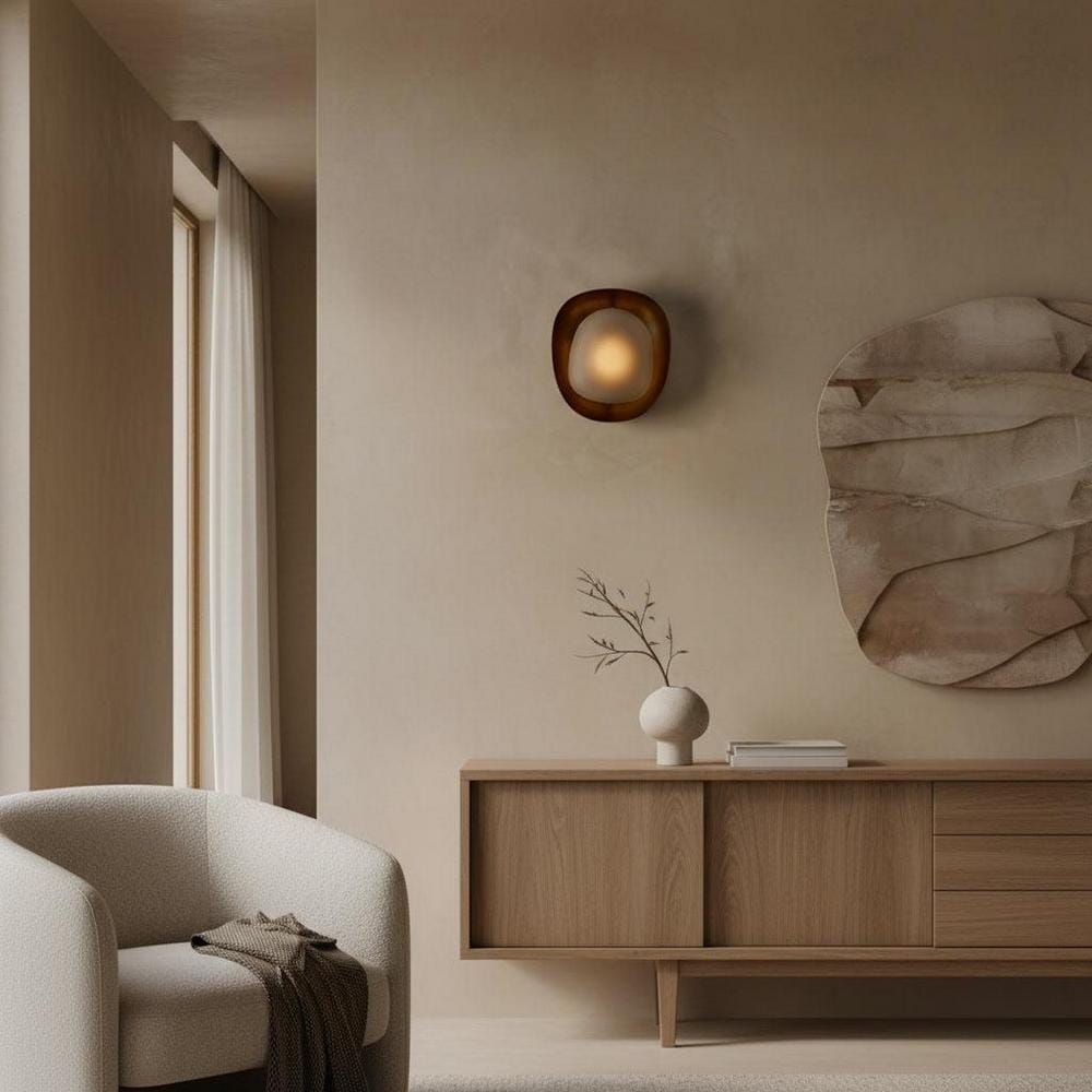 Interior Wall Light / Sconce Dovik Resin Wall Sconce