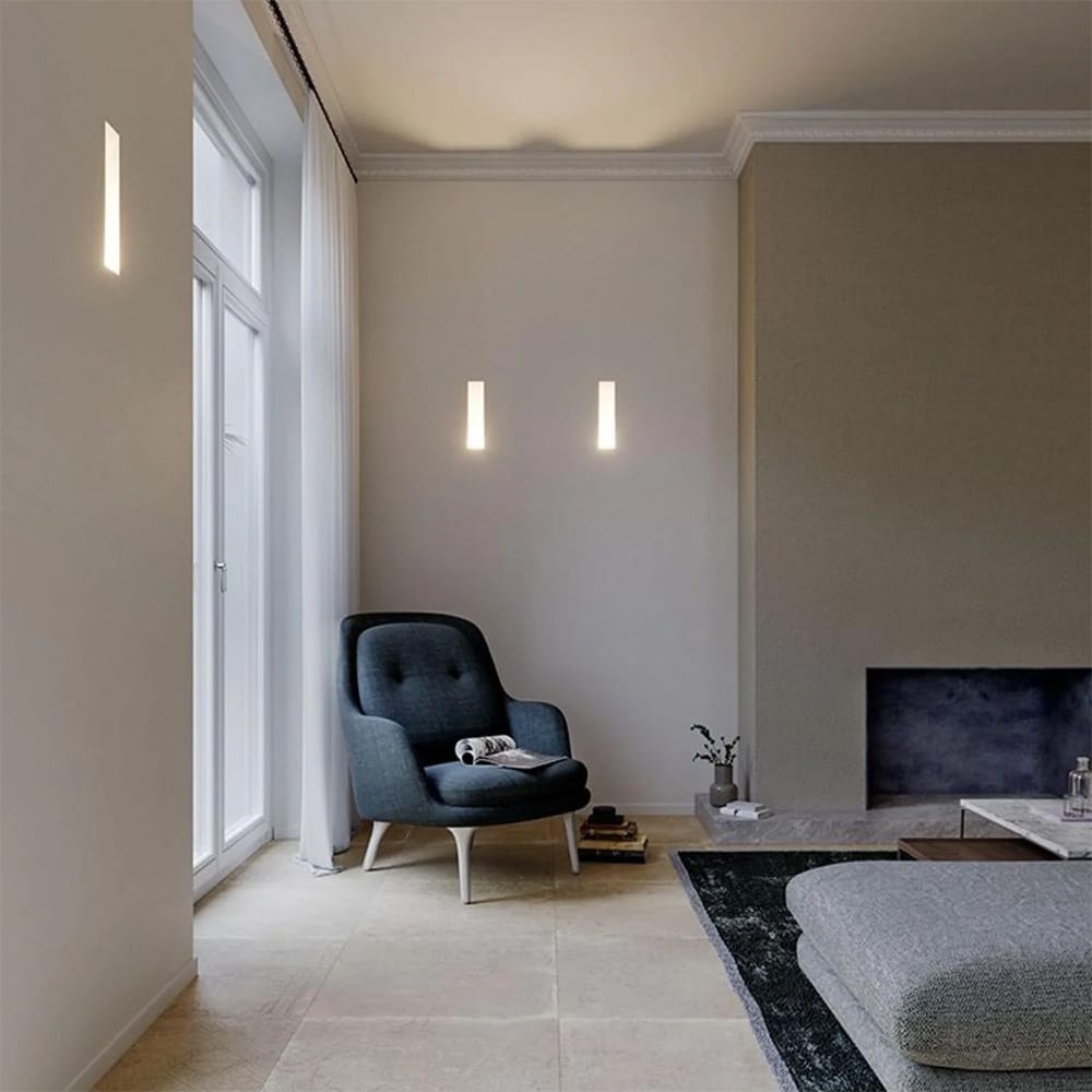 Interior Step Light Drift Plaster Trimless LED Step Light Rectangular