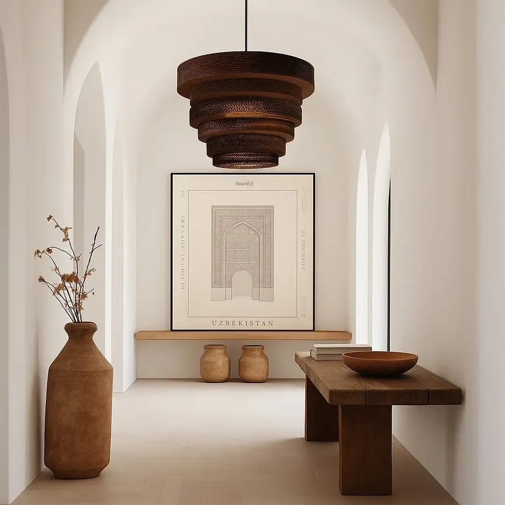 Interior Pendant Dune Recycled Cardboard Pendant Light