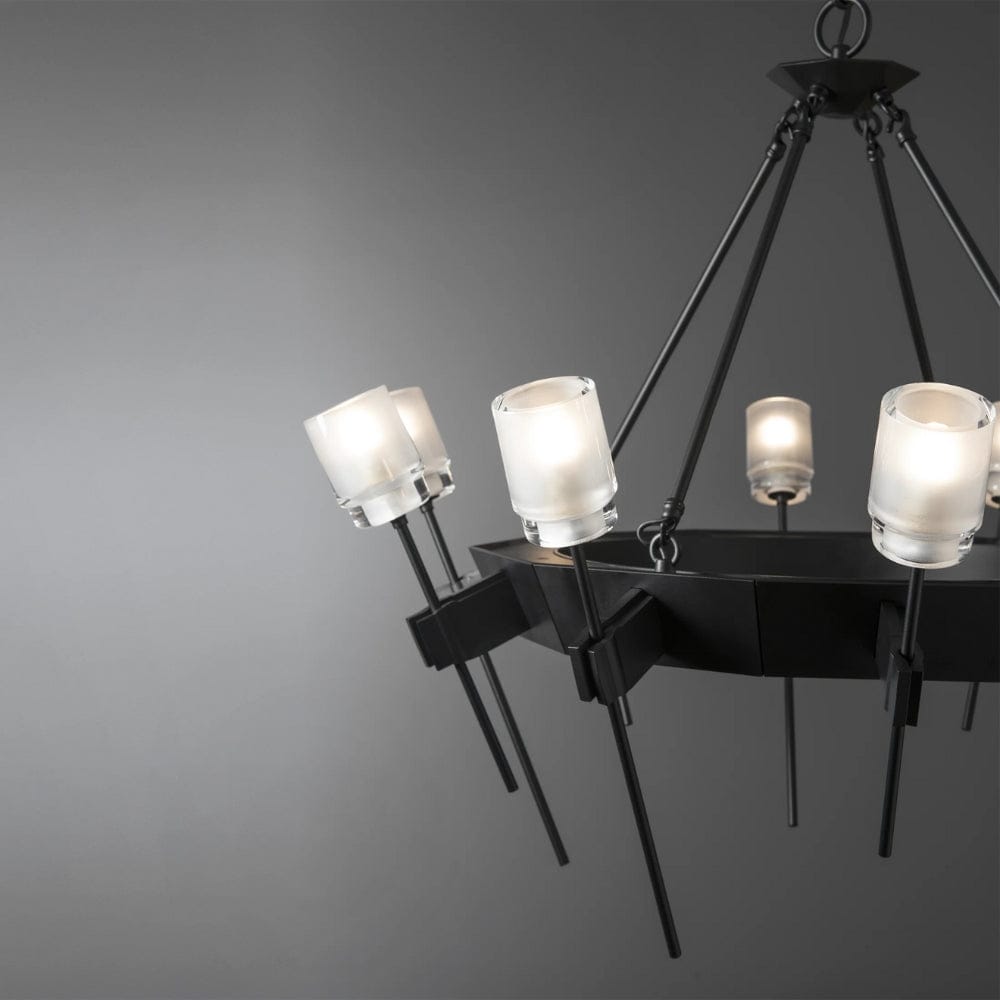 Interior Pendant Echo 10 Light Circular Chandelier