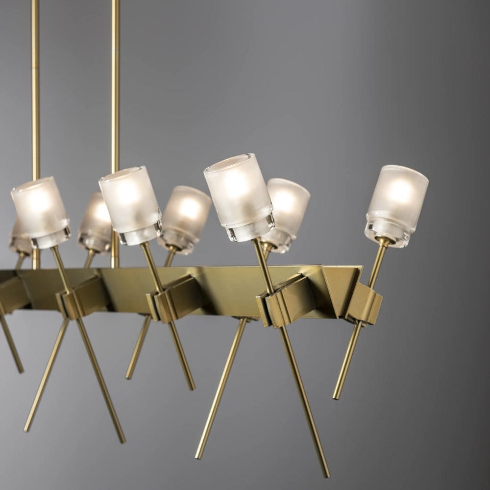 Linear Pendant Echo 12 Light Linear Pendant