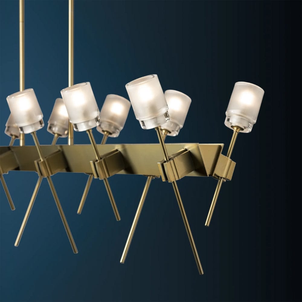 Linear Pendant Echo 12 Light Linear Pendant