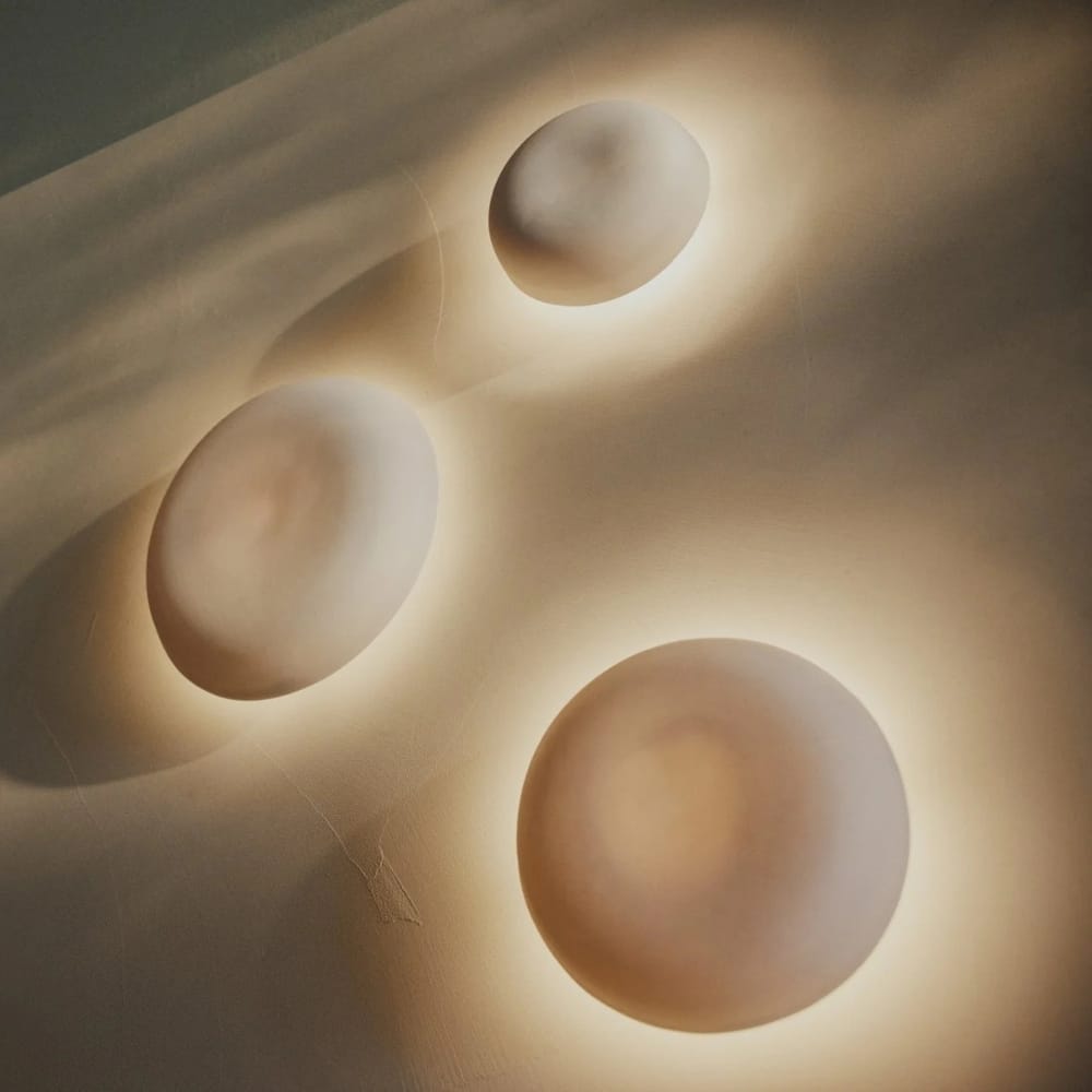 Interior Wall Light / Sconce Eclipse Ceramic Wall Sconce - Small